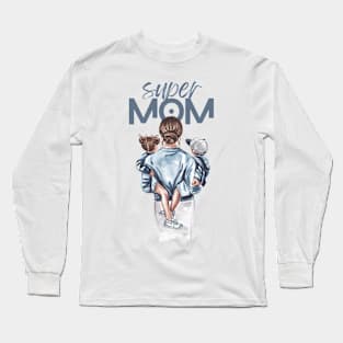 Super Mom Long Sleeve T-Shirt